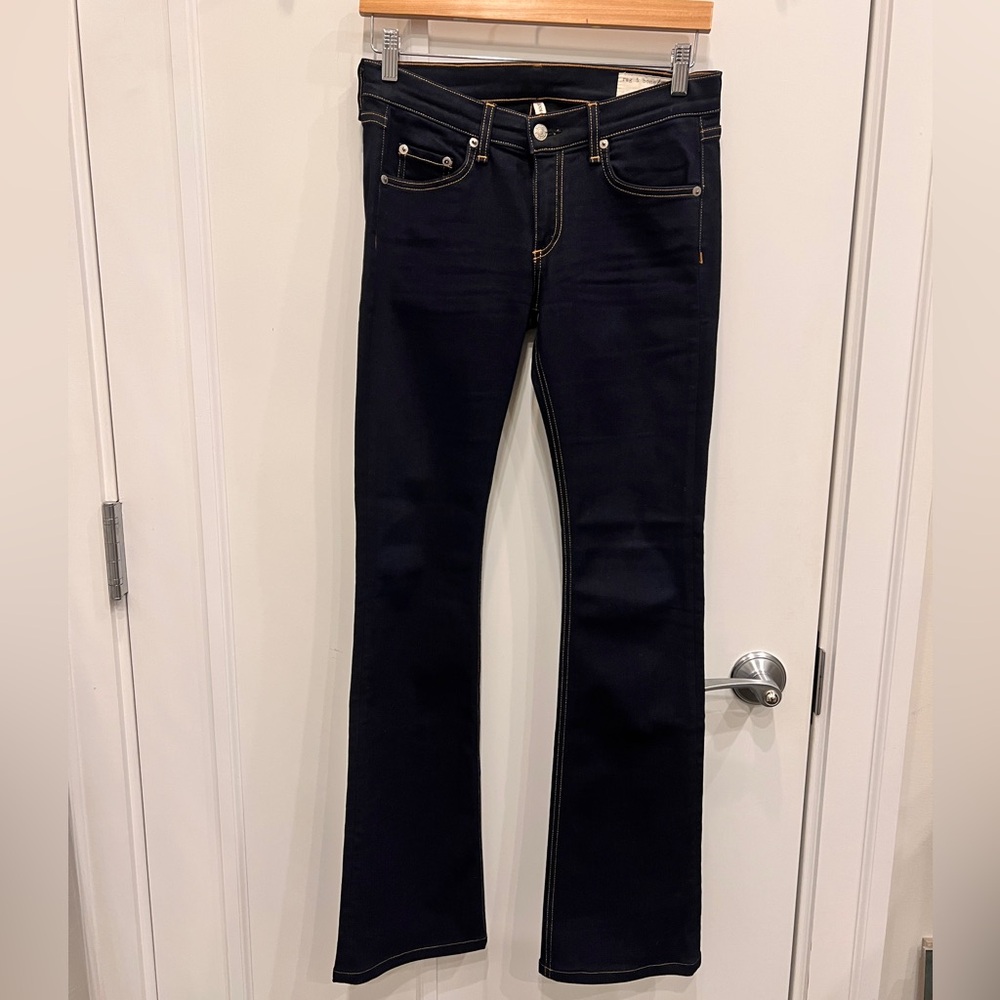 Rag and Bone Stiletto boot cut dark denim